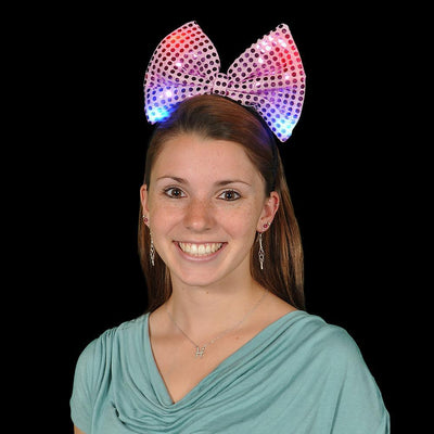 Light-Up Bow Headband