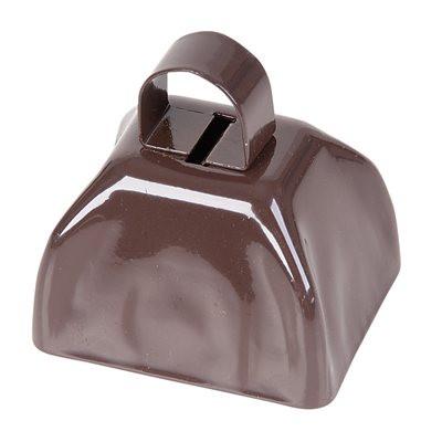 3" Brown Mini Cowbells (pack of 12)